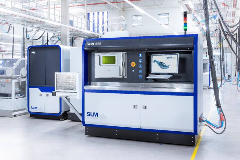 SLM Solutions' SLM500 3D Printer. Photo via SLM Solutions.