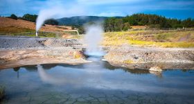 A geothermal power plant in Italy. Photo via Enel Green Power.